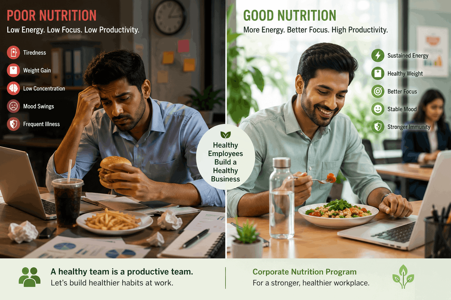 Transform your workplace with better nutrition